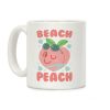 Beach Peach Coffee Mug Beach Peach Coffee Mug