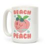 Beach Peach Coffee Mug Beach Peach Coffee Mug