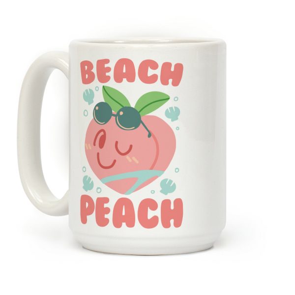 Beach Peach Coffee Mug Beach Peach Coffee Mug