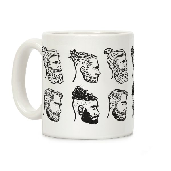 Beards, Braids and Man Buns Coffee Mug Beards, Braids and Man Buns Coffee Mug