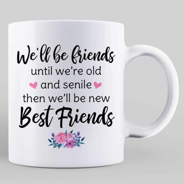 Beautiful Old Besties Personalized Mug Beautiful Old Besties Personalized Mug