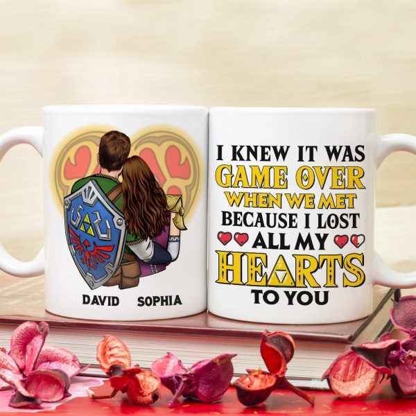 Because I Lost All My Hearts To You-03natn220623hh Personalized Couple Coffee Mug Because I Lost All My Hearts To You-03natn220623hh Personalized Couple Coffee Mug