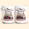 Because Of You, Mom - Personalized Mug Because Of You, Mom - Personalized Mug