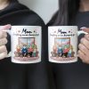 Because Of You, Mom - Personalized Mug Because Of You, Mom - Personalized Mug