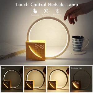 Bedside Lamp With Natural Sounds And Alarm Clock