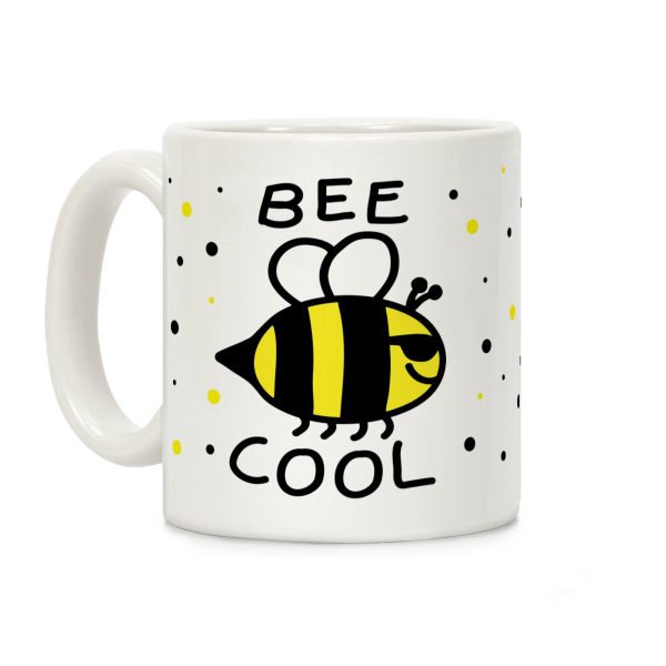Bee Cool Coffee Mug Bee Cool Coffee Mug