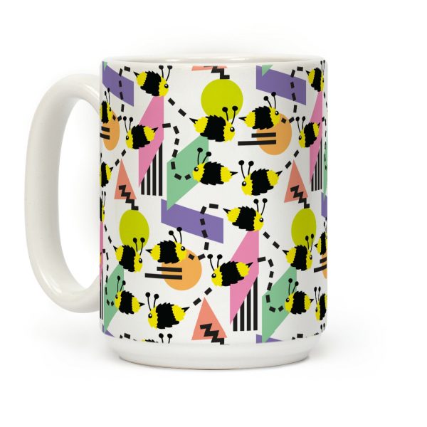 Bee Rad Pattern Coffee Mug Bee Rad Pattern Coffee Mug