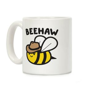 Beehaw Cowboy Bee Coffee Mug