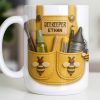 Beekeeper Customizable Bee And Nature Lovers Mug - Personalized Custom Coffee Mug - FARM017_MG Beekeeper Customizable Bee And Nature Lovers Mug - Personalized Custom Coffee Mug - FARM017_MG