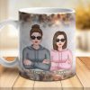 Behind Every Crazy Daughter Is A Mother - Gift For Mom, Grandma - Personalized Mug Behind Every Crazy Daughter Is A Mother - Gift For Mom, Grandma - Personalized Mug