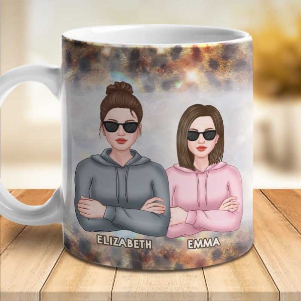 Behind Every Crazy Daughter Is A Mother - Gift For Mom, Grandma - Personalized Mug Behind Every Crazy Daughter Is A Mother - Gift For Mom, Grandma - Personalized Mug