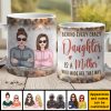 Behind Every Crazy Daughter Is A Mother - Gift For Mom, Grandma - Personalized Mug Behind Every Crazy Daughter Is A Mother - Gift For Mom, Grandma - Personalized Mug