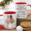 Behind Every Crazy Daughter Is A Mother Who Made Her That Way - Personalized Mug - Mother's Day Mug - Mother's Day Gift - Gift For Mom Behind Every Crazy Daughter Is A Mother Who Made Her That Way - Personalized Mug - Mother's Day Mug - Mother's Day Gift - Gift For Mom