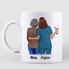Behind Nurse Is Mom Personalized Coffee Mug Behind Nurse Is Mom Personalized Coffee Mug