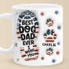 Being A Dog Dad Means Having A Loyal Companion For Life - Dog Personalized Custom 3D Inflated Effect Printed Mug - Father's Day, Gift For Pet Owners, Pet Lovers Being A Dog Dad Means Having A Loyal Companion For Life - Dog Personalized Custom 3D Inflated Effect Printed Mug - Father's Day, Gift For Pet Owners, Pet Lovers