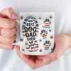 Being A Dog Dad Means Having A Loyal Companion For Life - Dog Personalized Custom 3D Inflated Effect Printed Mug - Father's Day, Gift For Pet Owners, Pet Lovers Being A Dog Dad Means Having A Loyal Companion For Life - Dog Personalized Custom 3D Inflated Effect Printed Mug - Father's Day, Gift For Pet Owners, Pet Lovers