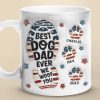 Being A Dog Dad Means Having A Loyal Companion For Life - Dog Personalized Custom 3D Inflated Effect Printed Mug - Father's Day, Gift For Pet Owners, Pet Lovers Being A Dog Dad Means Having A Loyal Companion For Life - Dog Personalized Custom 3D Inflated Effect Printed Mug - Father's Day, Gift For Pet Owners, Pet Lovers