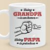 Being Grandpa Is An Honor - Family Personalized Custom 3D Inflated Effect Printed Mug - Father's Day, Gift For Dad, Grandpa Being Grandpa Is An Honor - Family Personalized Custom 3D Inflated Effect Printed Mug - Father's Day, Gift For Dad, Grandpa