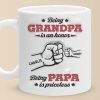 Being Grandpa Is An Honor - Family Personalized Custom 3D Inflated Effect Printed Mug - Father's Day, Gift For Dad, Grandpa Being Grandpa Is An Honor - Family Personalized Custom 3D Inflated Effect Printed Mug - Father's Day, Gift For Dad, Grandpa