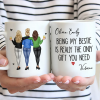 Being My Bestie Is Really The Only Gift You Need - Personalized Mug Being My Bestie Is Really The Only Gift You Need - Personalized Mug