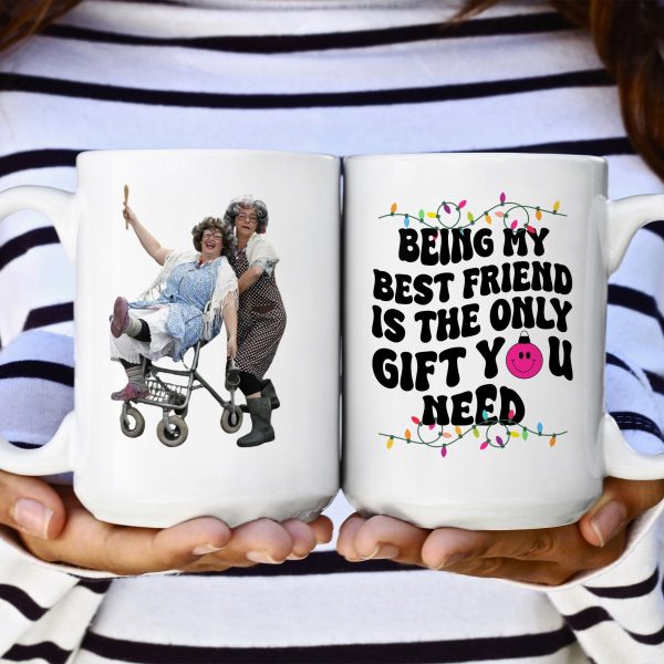 Being My Bestie Is The Only Gift You Need - Personalized Photo Mug Being My Bestie Is The Only Gift You Need - Personalized Photo Mug