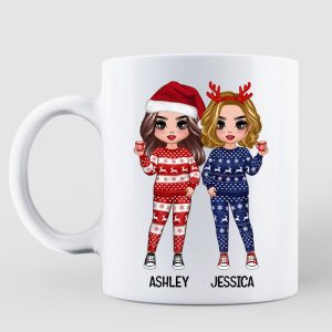 Being My Brother Sister Bestie Is The Only Gift You Need Standing Doll Personalized Mug
