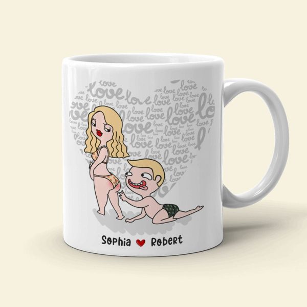 Best Bum Ever, Personalized Couple Mug, Gift For Couple