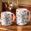 Best Dad Ever - Gift For Father, Grandpa - 3D Inflated Effect Printed Mug, Personalized White Edge-to-Edge Mug