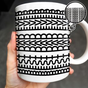 Best Dad Ever Coffee Mug Design - Personalized Custom Coffee Mug - DAD213_MG