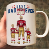 Best Dad Ever Football - Personalized Mug - Gifts For American Football Lover | TM12 HN02 Best Dad Ever Football - Personalized Mug - Gifts For American Football Lover | TM12 HN02