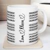 Best Dad Ever Funny Dad Hidden Message Personalized Mug, Father's Day Gift for Dad, Custom Kids' Names