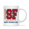 Best Dad Ever NFL Family - Personalized Mug - Gifts For American Football Lover | TM12 HN02 Best Dad Ever NFL Family - Personalized Mug - Gifts For American Football Lover | TM12 HN02