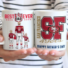 Best Dad Ever NFL Family - Personalized Mug - Gifts For American Football Lover | TM12 HN02 Best Dad Ever NFL Family - Personalized Mug - Gifts For American Football Lover | TM12 HN02