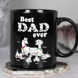 Best Dad Ever Personalized Coffee Mug 05nahn250523