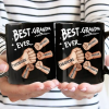 Best Dad Grandpa Ever Fist Bump - Personalized Mug