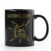 Best Dad Papa Grandpa Fist Bump Outline Metal Personalized Mug, Unique Father's Day Gift for Dad for Husband Best Dad Papa Grandpa Fist Bump Outline Metal Personalized Mug, Unique Father's Day Gift for Dad for Husband