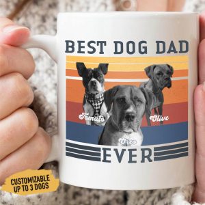 Best Dog Dad Ever Dog Coffee Mug
