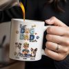 Best Dog Dad Ever, Dogs, Paws, And Beer Mug - Personalized Custom Coffee Mug - DAD056_MG Best Dog Dad Ever, Dogs, Paws, And Beer Mug - Personalized Custom Coffee Mug - DAD056_MG