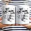 Best Dog Dad Ever Hand Punch - Personalized Mug