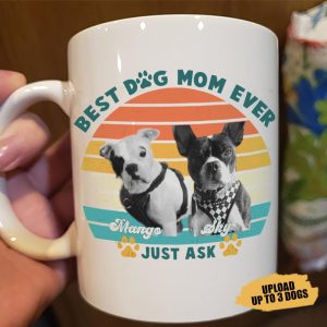 Best Dog Mom Ever Dog Coffee Mug 890573