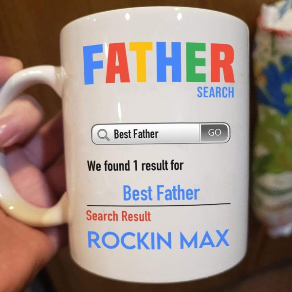 Best Father Search Family Coffee Mug Best Father Search Family Coffee Mug