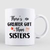 Best Friends Sister Pumpkin Head In Patch Personalized Mug
