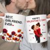 Best Girlfriend Boyfriend Ever Custom Birth Flower - Personalized Mug - Valentine's Day Gift for Her, for Him Best Girlfriend Boyfriend Ever Custom Birth Flower - Personalized Mug - Valentine's Day Gift for Her, for Him
