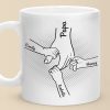 Best Papa Ever - Family Personalized Custom Mug - Father's Day, Birthday Gift For Dad, Grandpa