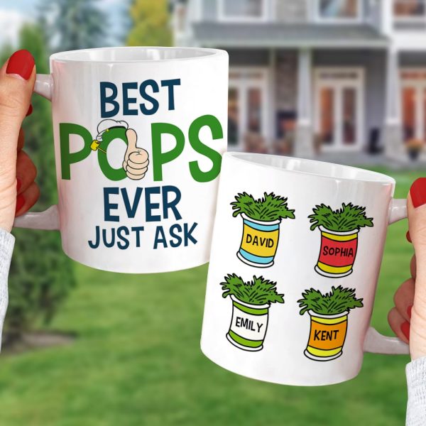 Best Pops Ever Just Ask-Personalized Coffee Mug -Gift For Grandpa- 05qhqn130423 Best Pops Ever Just Ask-Personalized Coffee Mug -Gift For Grandpa- 05qhqn130423