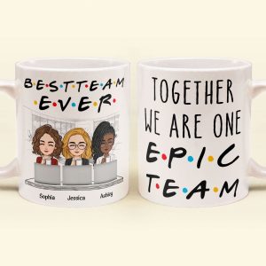 Best Team Ever 2 - Personalized Mug