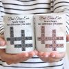 Best Team Ever Crossword - Personalized Mug - Sentimental Gift for Coworkers, Work Besties