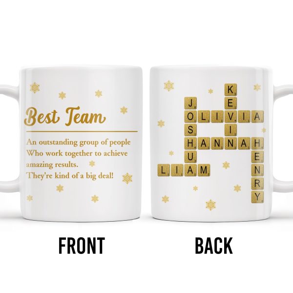 Best Team, Outstanding Group Of People Coffee Mug - Personalized Custom Coffee Mug - COL118_MG Best Team, Outstanding Group Of People Coffee Mug - Personalized Custom Coffee Mug - COL118_MG