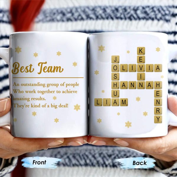 Best Team, Outstanding Group Of People Coffee Mug - Personalized Custom Coffee Mug - COL118_MG Best Team, Outstanding Group Of People Coffee Mug - Personalized Custom Coffee Mug - COL118_MG