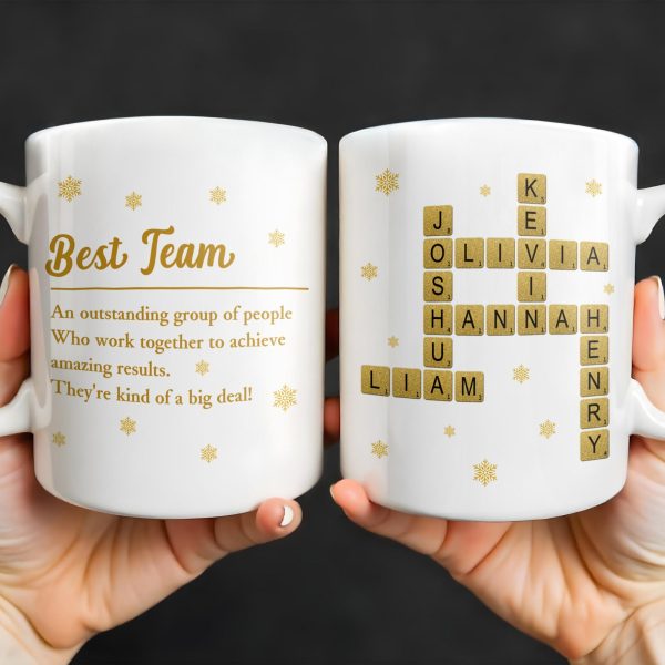Best Team, Outstanding Group Of People Coffee Mug - Personalized Custom Coffee Mug - COL118_MG Best Team, Outstanding Group Of People Coffee Mug - Personalized Custom Coffee Mug - COL118_MG